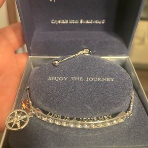 Brilliance "Life is a Journey" Adjustable Bracelet